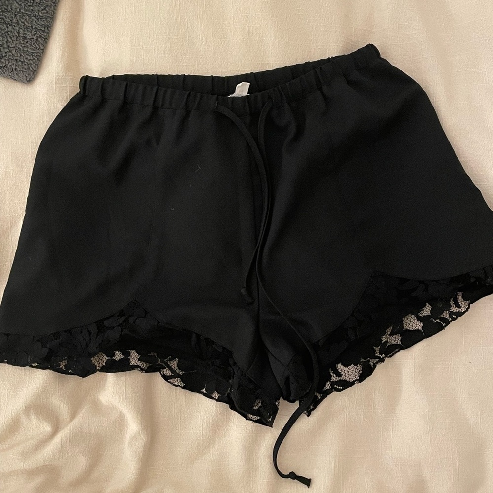 Black shorts
